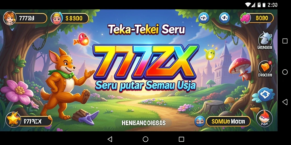 Tampilan gameplay seru dari 777ZX yang penuh tantangan Puzzle.