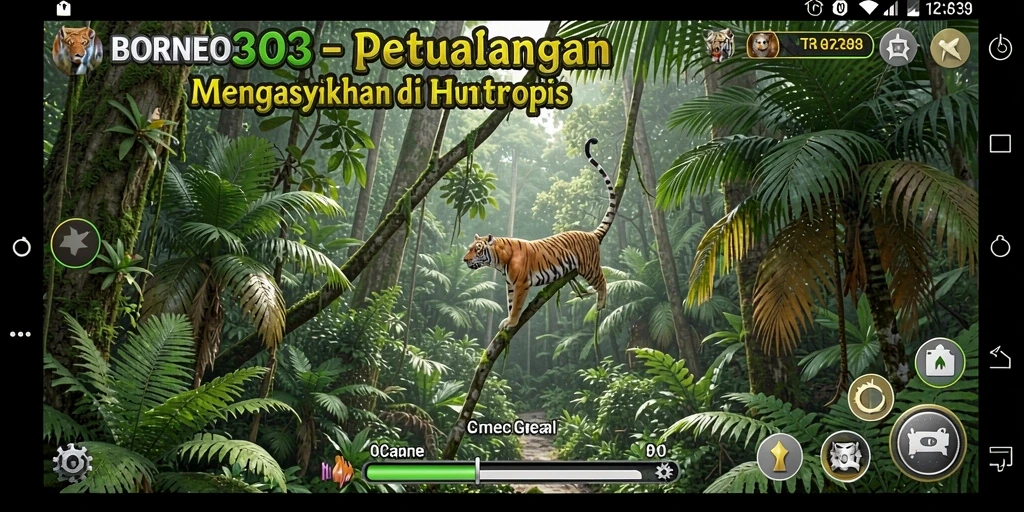 Gameplay BORNEO303 yang mendebarkan di hutan tropis.