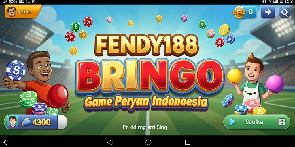 Tampilan gameplay seru di FENDY188 saat bermain Bingo.