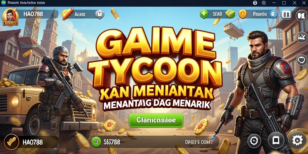 Tampilan gameplay HAO788 dengan elemen Tycoon yang menarik.