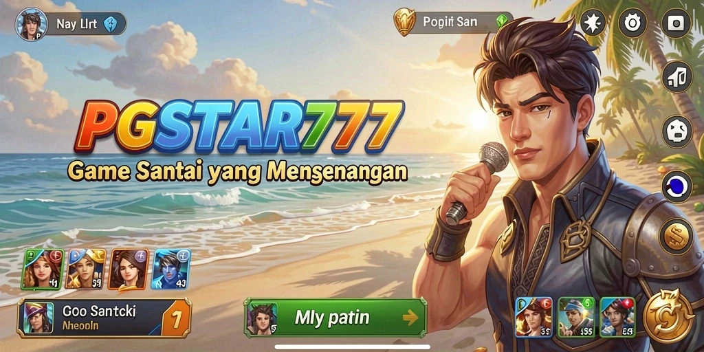 Tampilan gameplay PGSTAR777 yang mengasyikkan dan penuh warna.