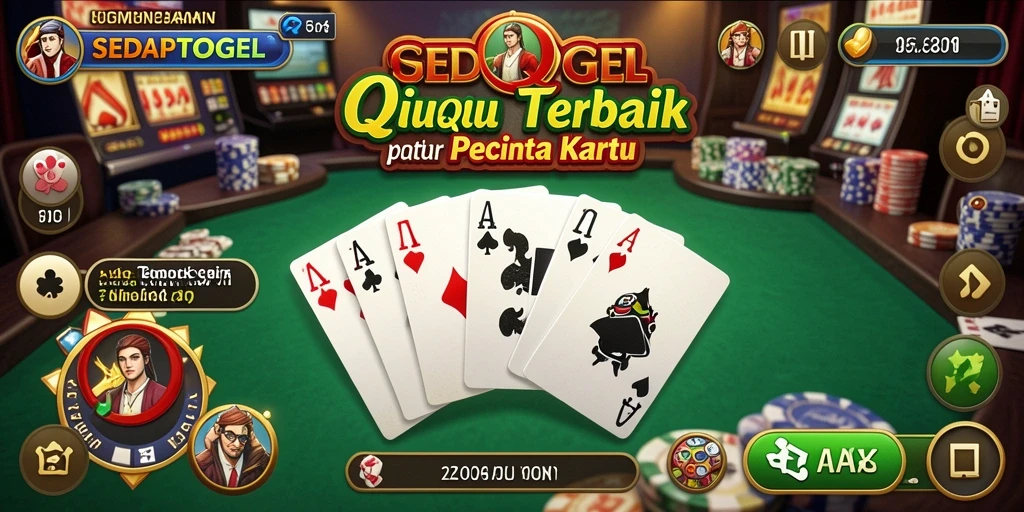 Gameplay QiuQiu yang seru di SEDAPTOGEL.
