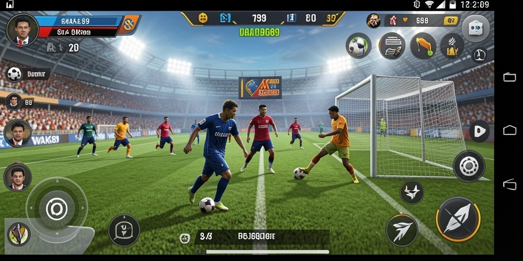 Tampilan gameplay WAK89 yang menegangkan saat bertanding dalam olahraga.